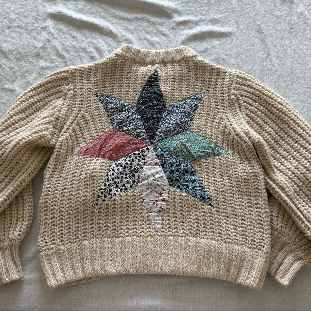 Quilt Patchwork Cardigan - image 1